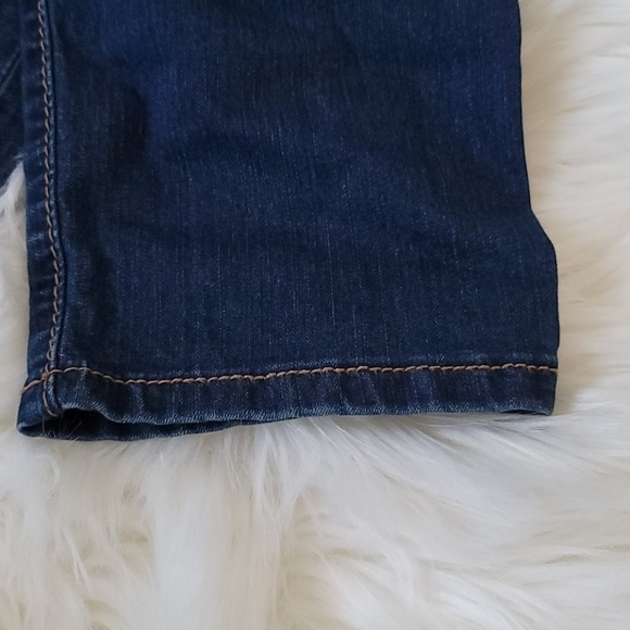 Cato dark wash factory distressed jeggings - Picture 9 of 13